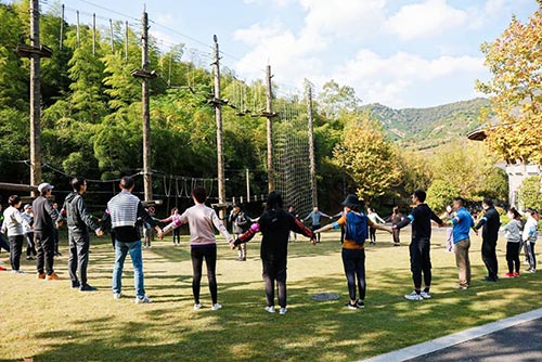 太仓团队户外拓展训练活动拍摄